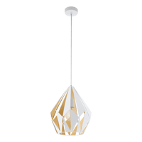 Пендел CARLTON 1 White & Gold 110CM Eglo