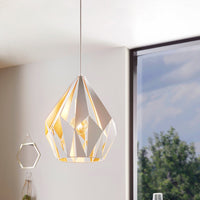 Пендел CARLTON 1 White & Gold 110CM Eglo