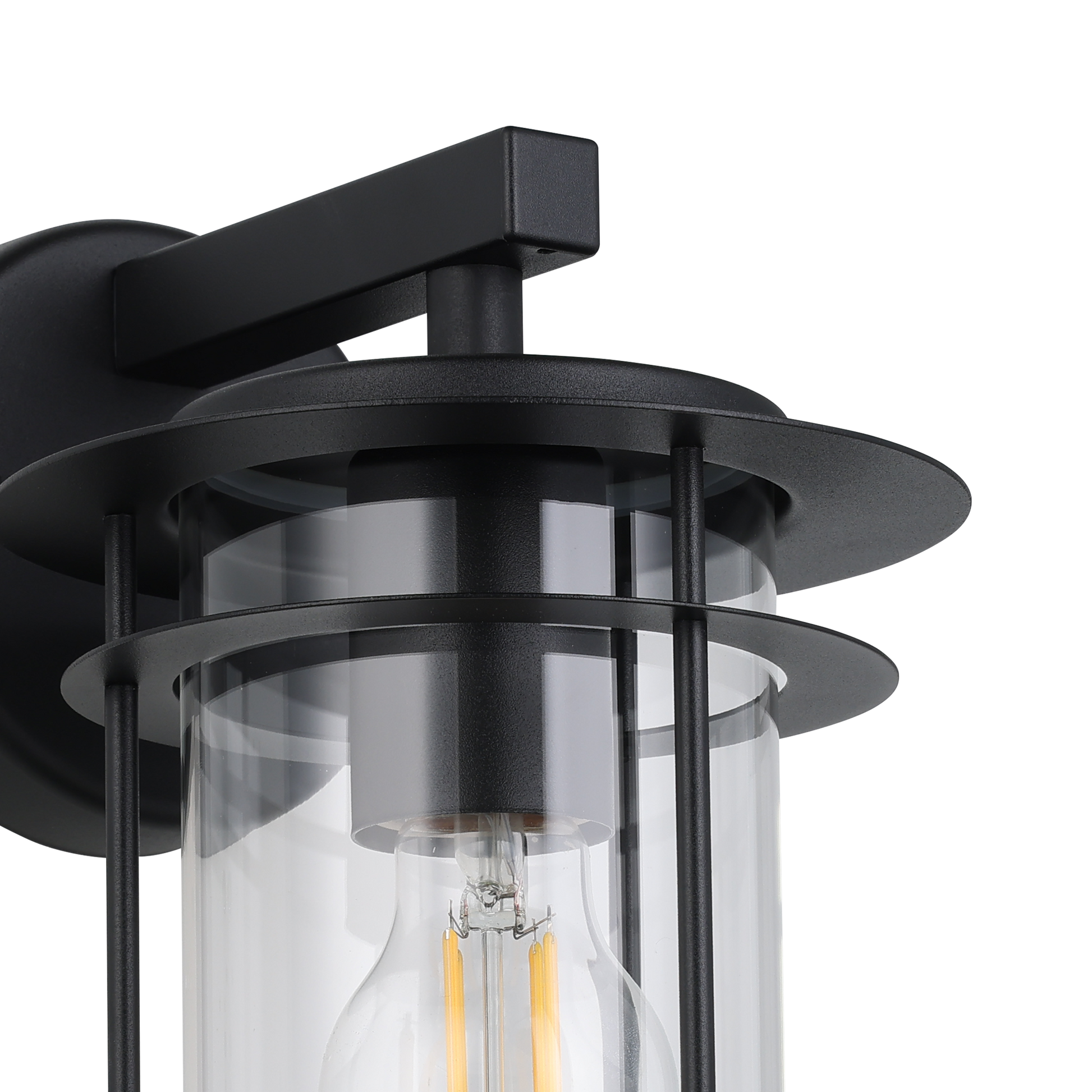 Aplica Exterior Tip Felinar VALDEO Black Eglo NEAGRA / APLICA PERETE Wall Light Fixtures