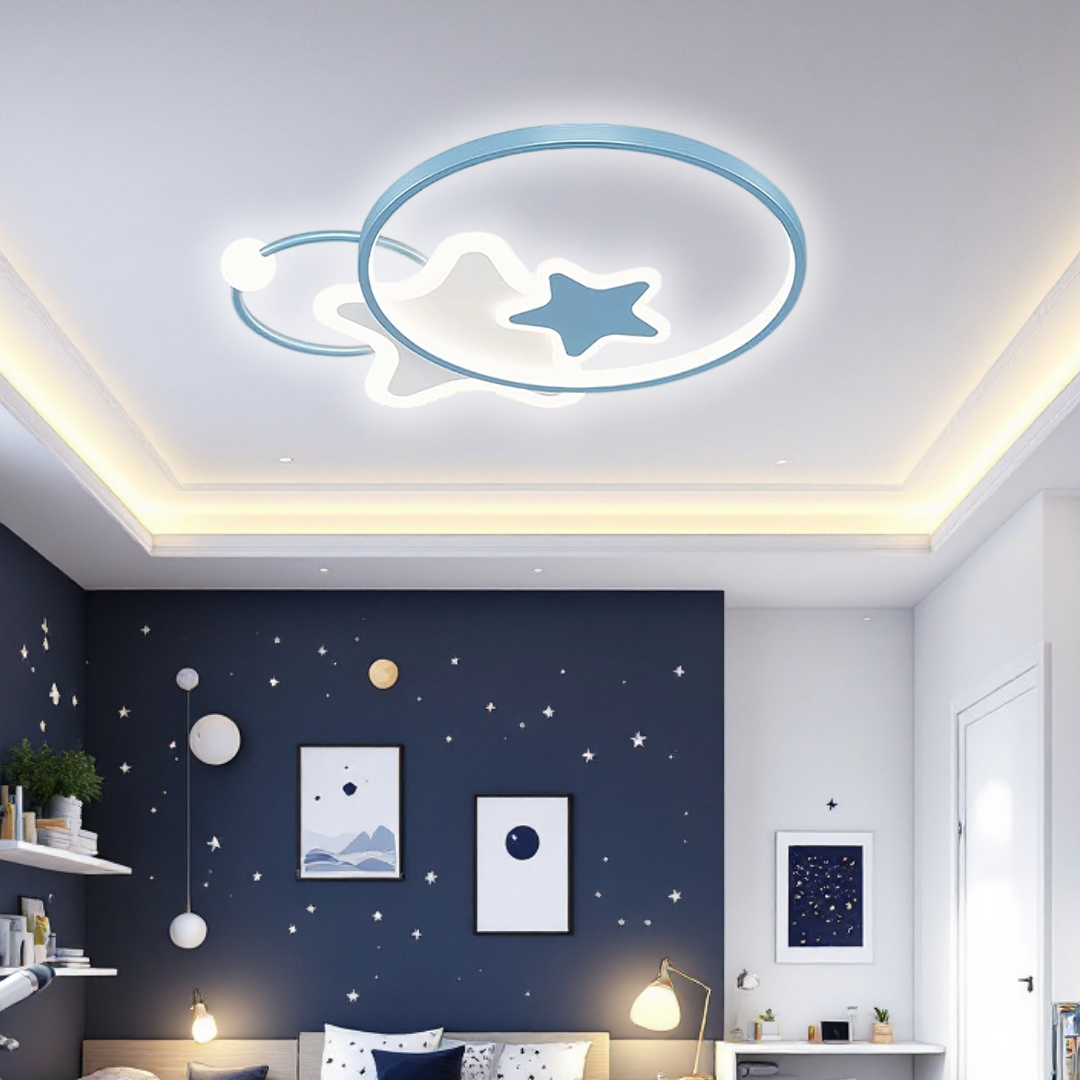 LED осветително тяло 96W Blue Majesty с дистанционно, еквивалент 500W