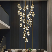 Осветително тяло LED Luxury Crystal Flowing Diamonds