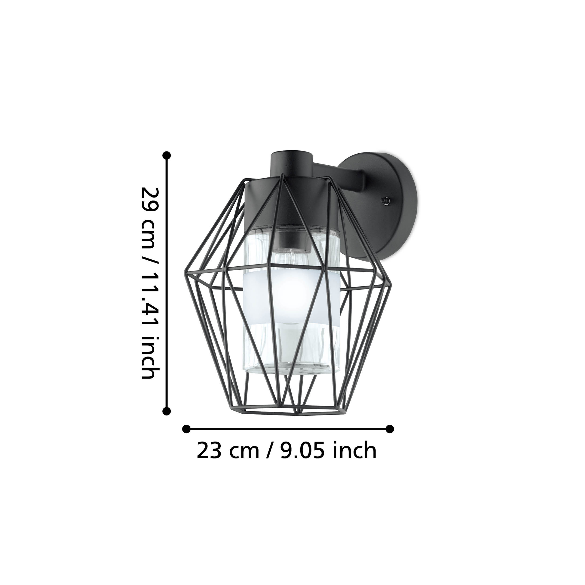 Аплик CANOVE Black 23CM EGLO