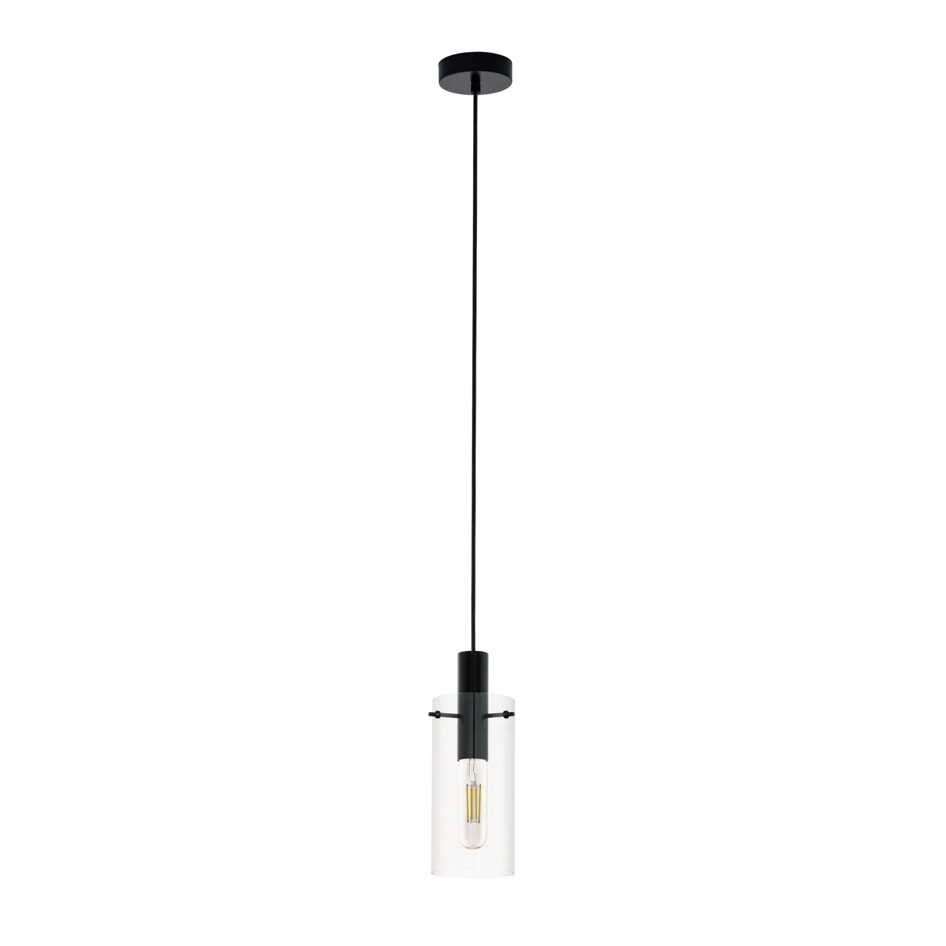 Пендел MONTEFINO Black 1xE27 Eglo Ø11CM