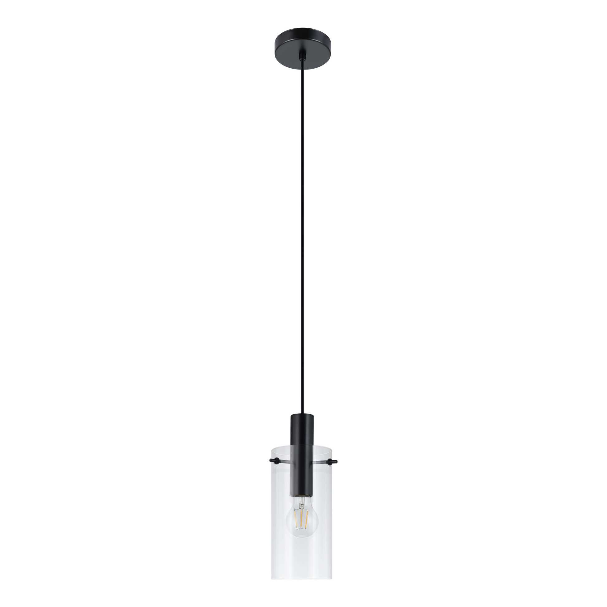 Пендел MONTEFINO Black 1xE27 Eglo Ø11CM