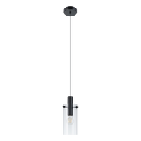 Пендел MONTEFINO Black 1xE27 Eglo Ø11CM