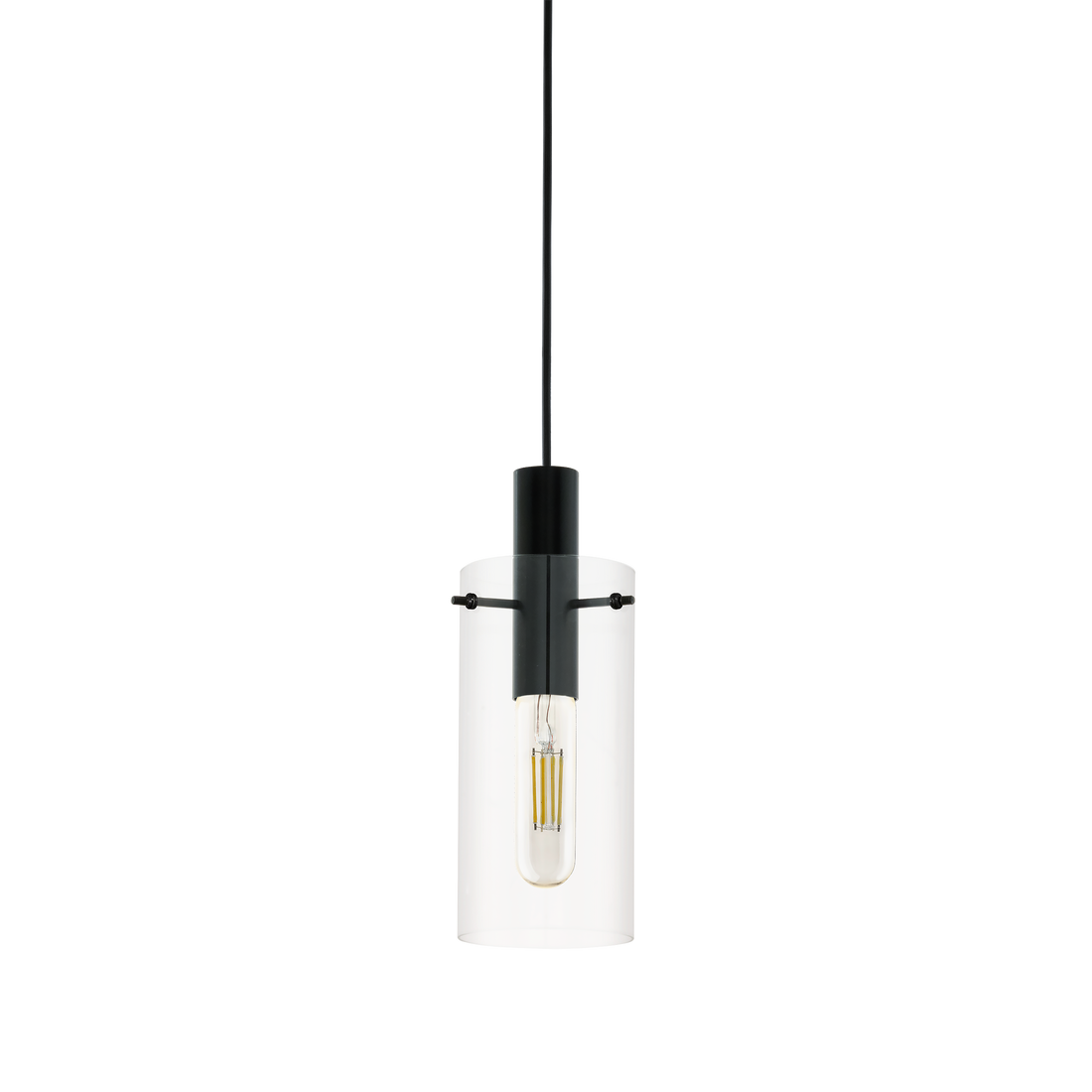 Пендел MONTEFINO Black 1xE27 Eglo Ø11CM