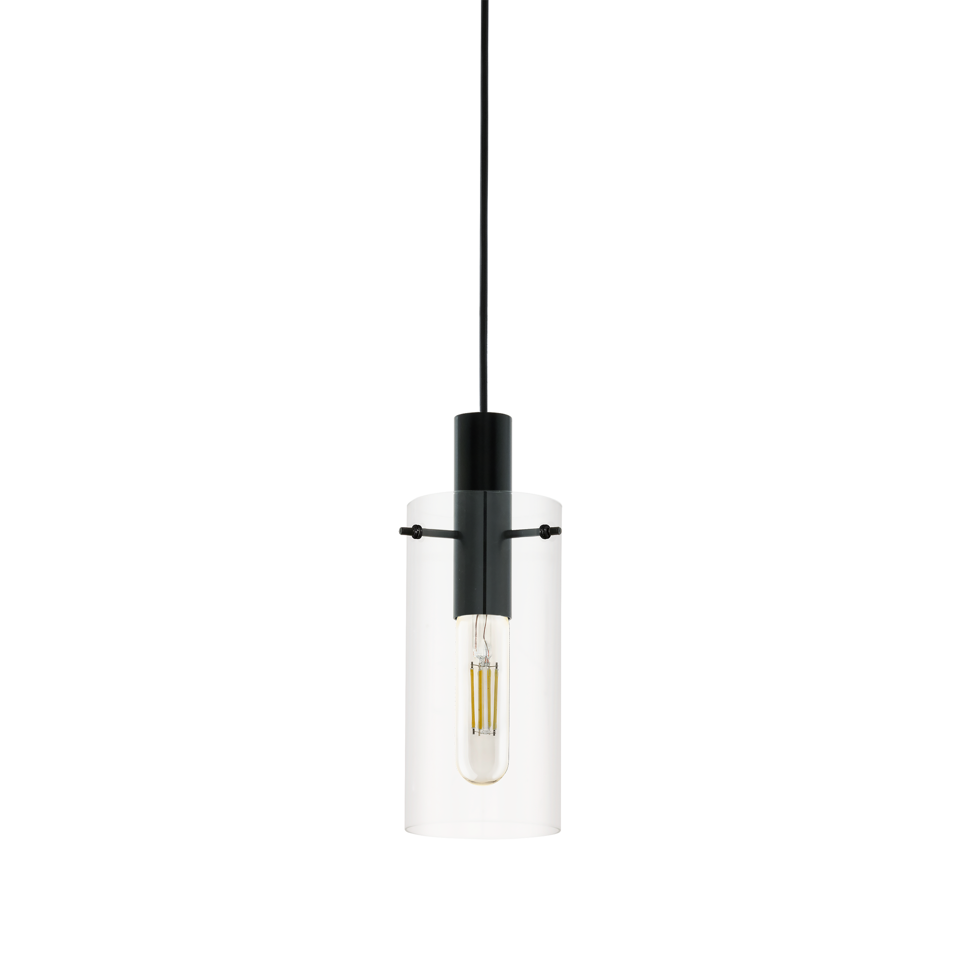 Пендел MONTEFINO Black 1xE27 Eglo Ø11CM