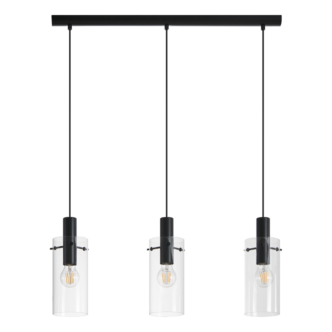 Осветително тяло висящо MONTEFINO Black 110CM