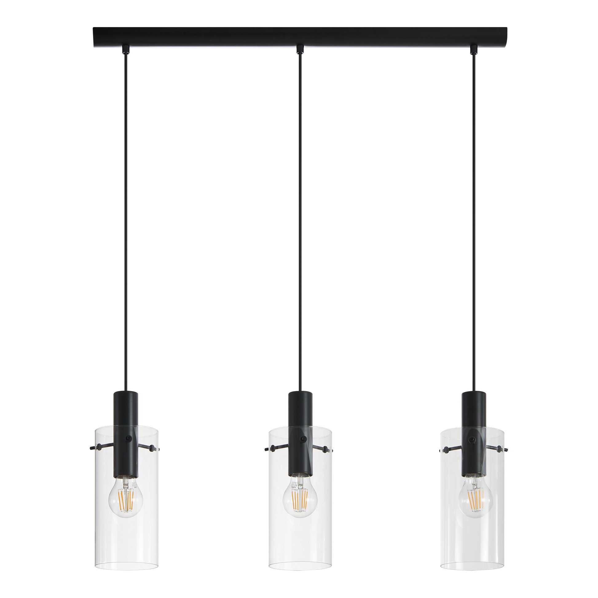 Осветително тяло висящо MONTEFINO Black 110CM