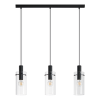 Осветително тяло висящо MONTEFINO Black 110CM