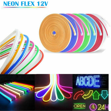 NEON FLEX LED 12V Различни цветове