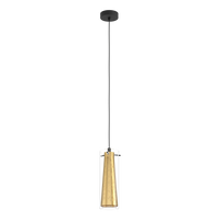 Пендел PINTO GOLD Gold & Black 1xE27 Eglo Ø11CM