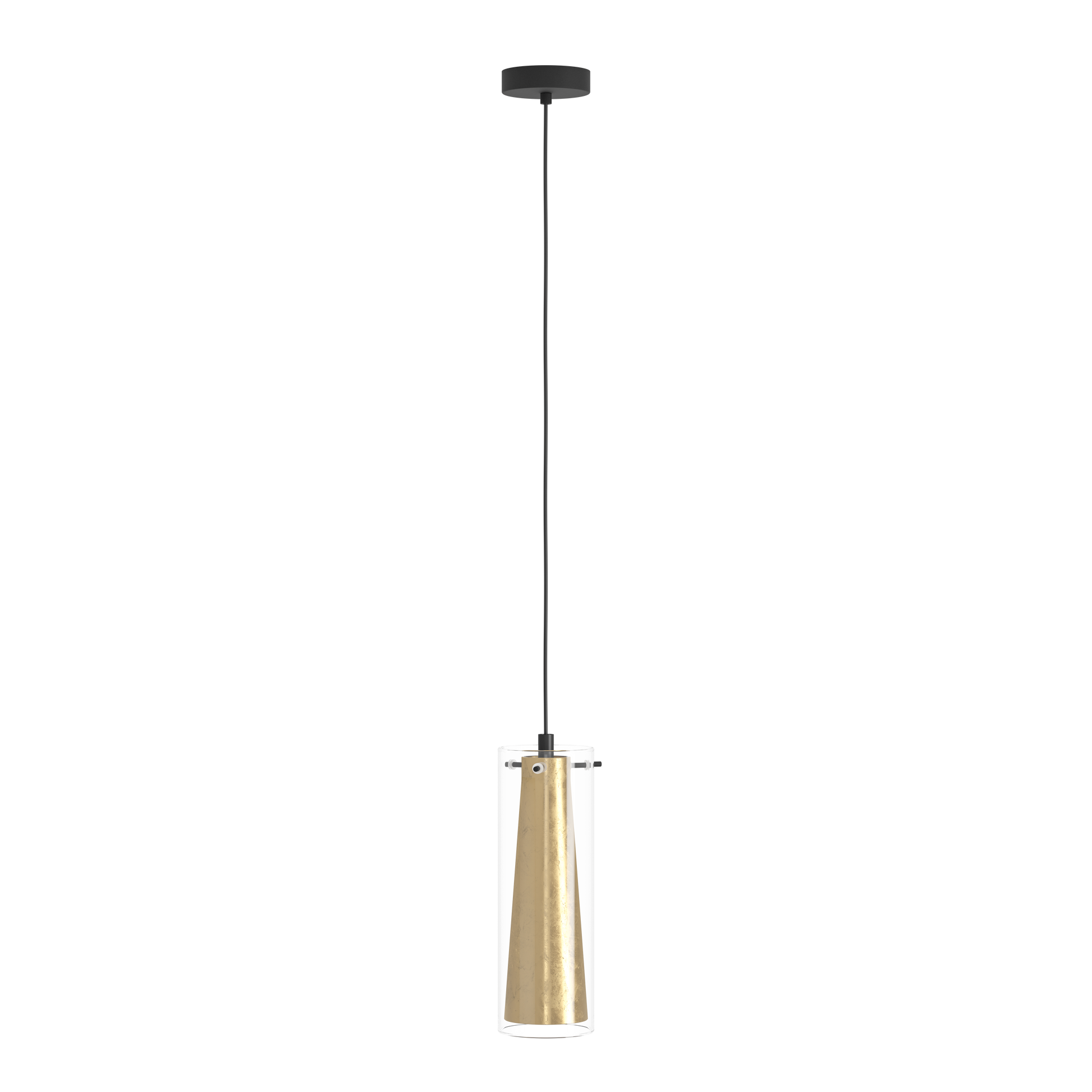 Пендел PINTO GOLD Gold & Black 1xE27 Eglo Ø11CM