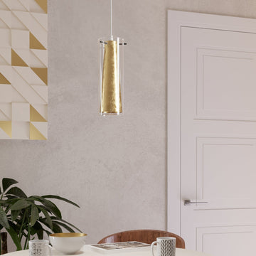 Пендел PINTO GOLD Gold & Black 1xE27 Eglo Ø11CM