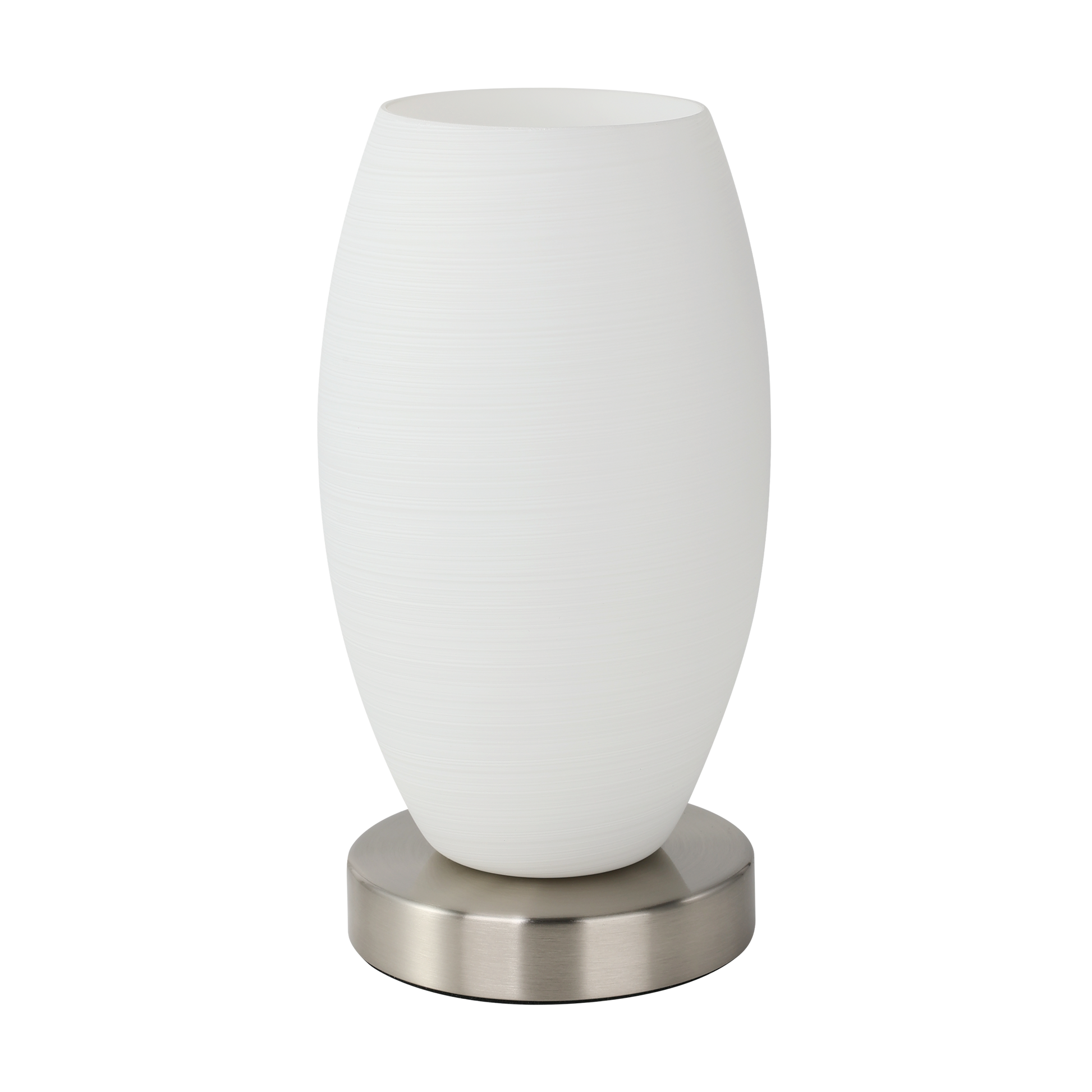 Декоративна лампа BATISTA 3 White & Silver Ø12CM