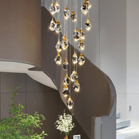 Осветително тяло LED Luxury Crystal Flowing Diamonds