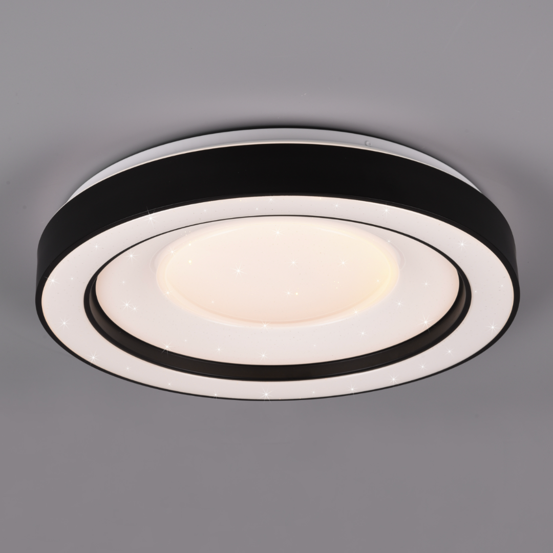 LED осветително тяло ARCO Black RGB-CCT Еквивалент 200W Дистанционно управление