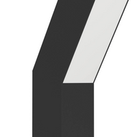 Slalp LED 790mm Ornamental 2X4.5W IP44 900993 NEAGRA / STALP ORNAMENTAL / ALB CALD EXTERIOR LAMP