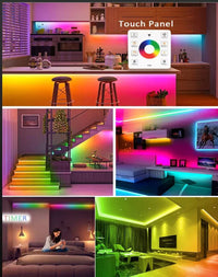 КОМПЛЕКТ LED лента RGB 24V дигитална 10 метра, IP21 за вътрешно ползване