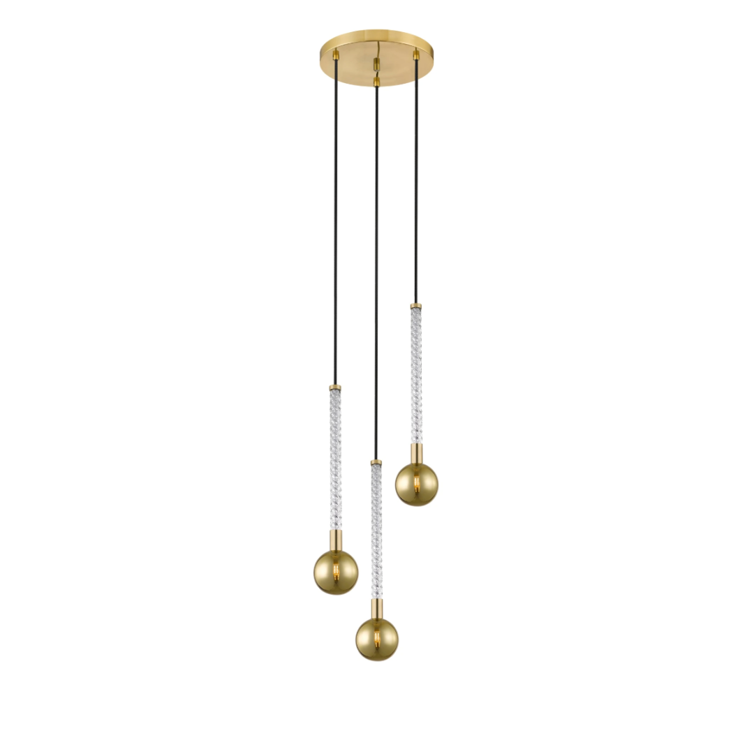Осветително тяло висящо Luxury Gold Mida