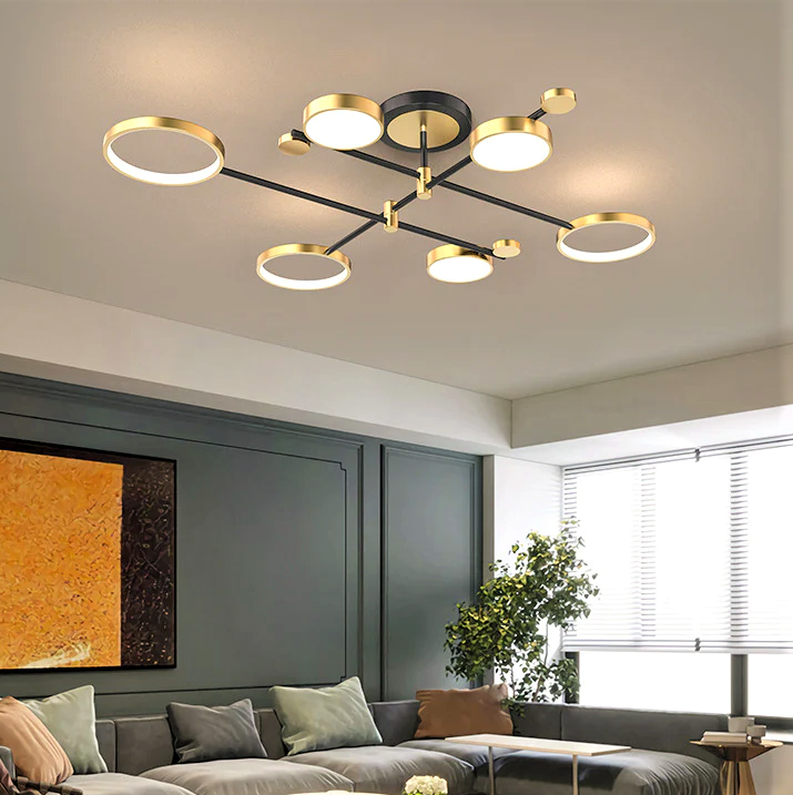 LED осветително тяло 102W 3+3 Dynamo Еквивалент 500W Дистанционно управление