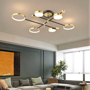 LED осветително тяло 102W 3+3 Dynamo Еквивалент 500W Дистанционно управление