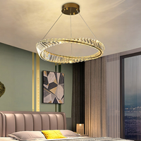 LED осветително тяло Cristal EnVogue, висящо, с дистанционно управление