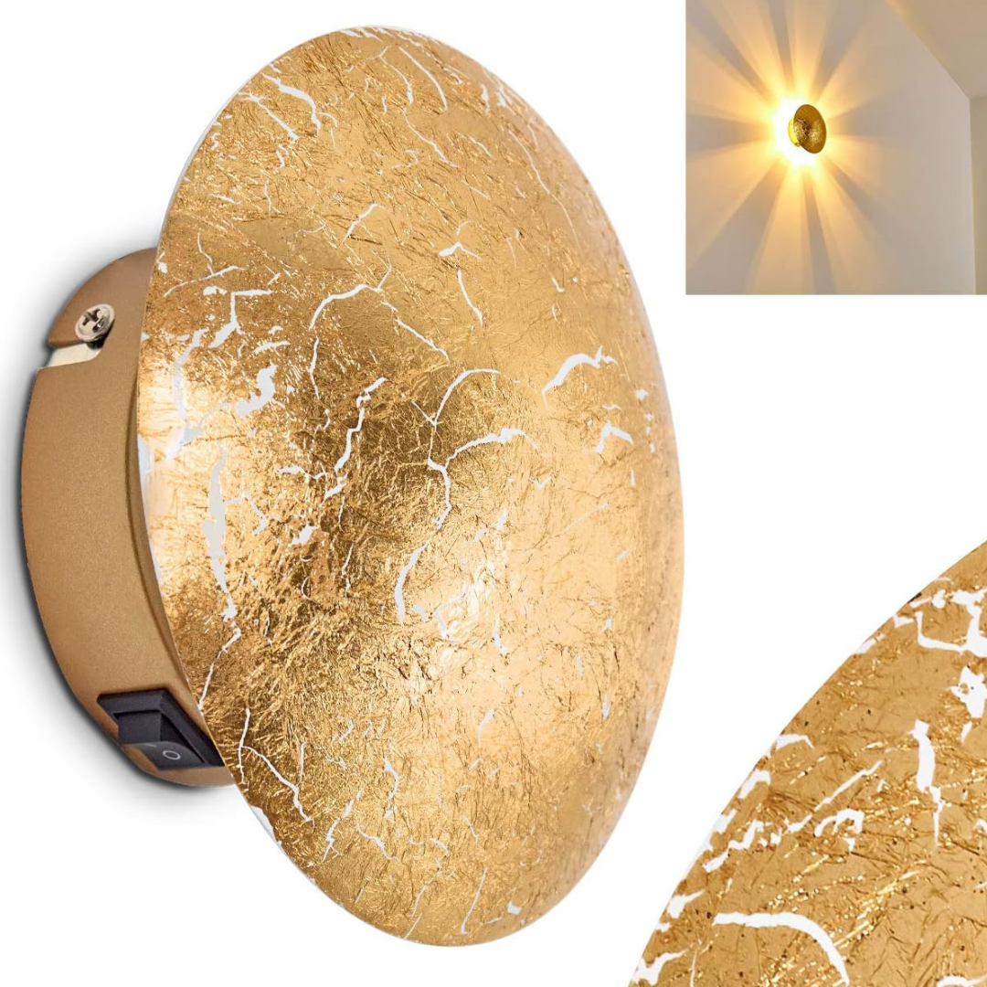 LED аплик за стена 8W Gold CHIROS Deluxe