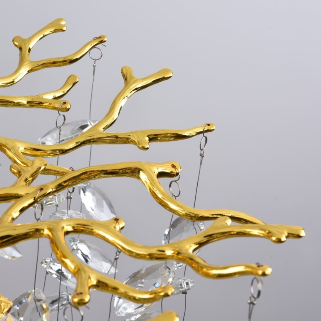 Lustra LED Gold 6XG9 KLARA AURIE / MINIMALIST DESIGN Lighting Fixtures