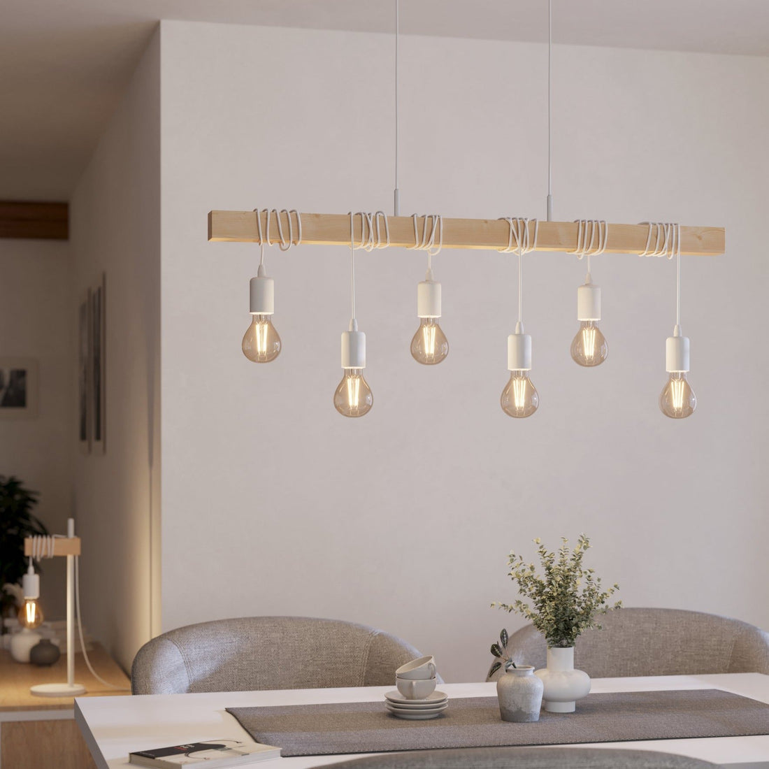Осветително тяло TOWNSHEND White Nature EGLO