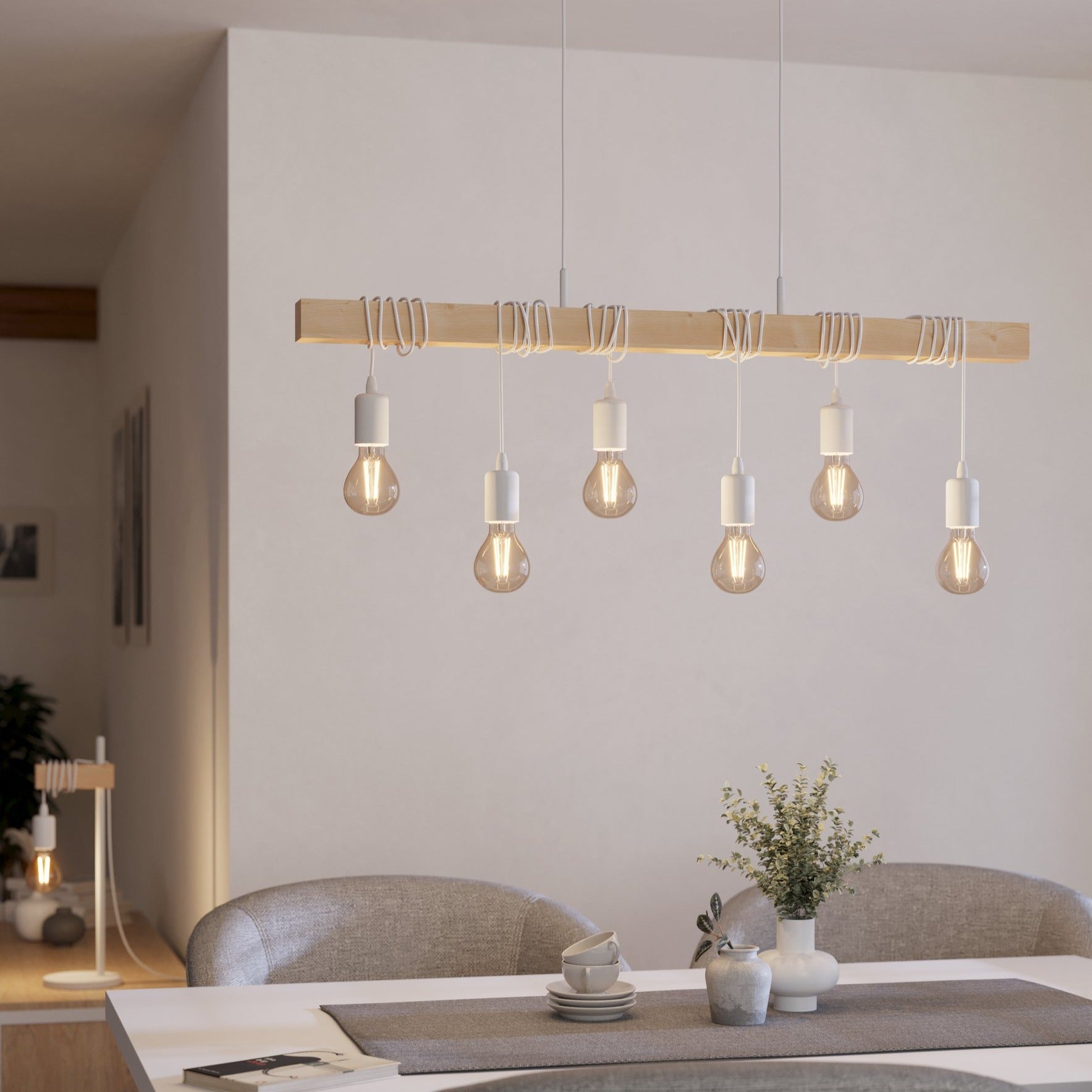 Осветително тяло TOWNSHEND White Nature EGLO