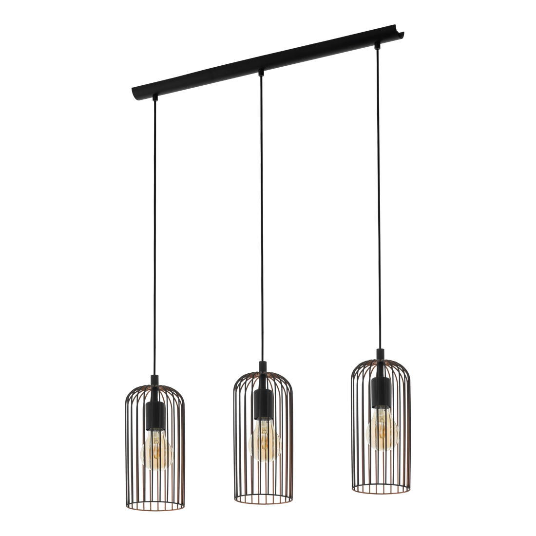Осветително тяло висящо ROCCAMENA Black 110CM
