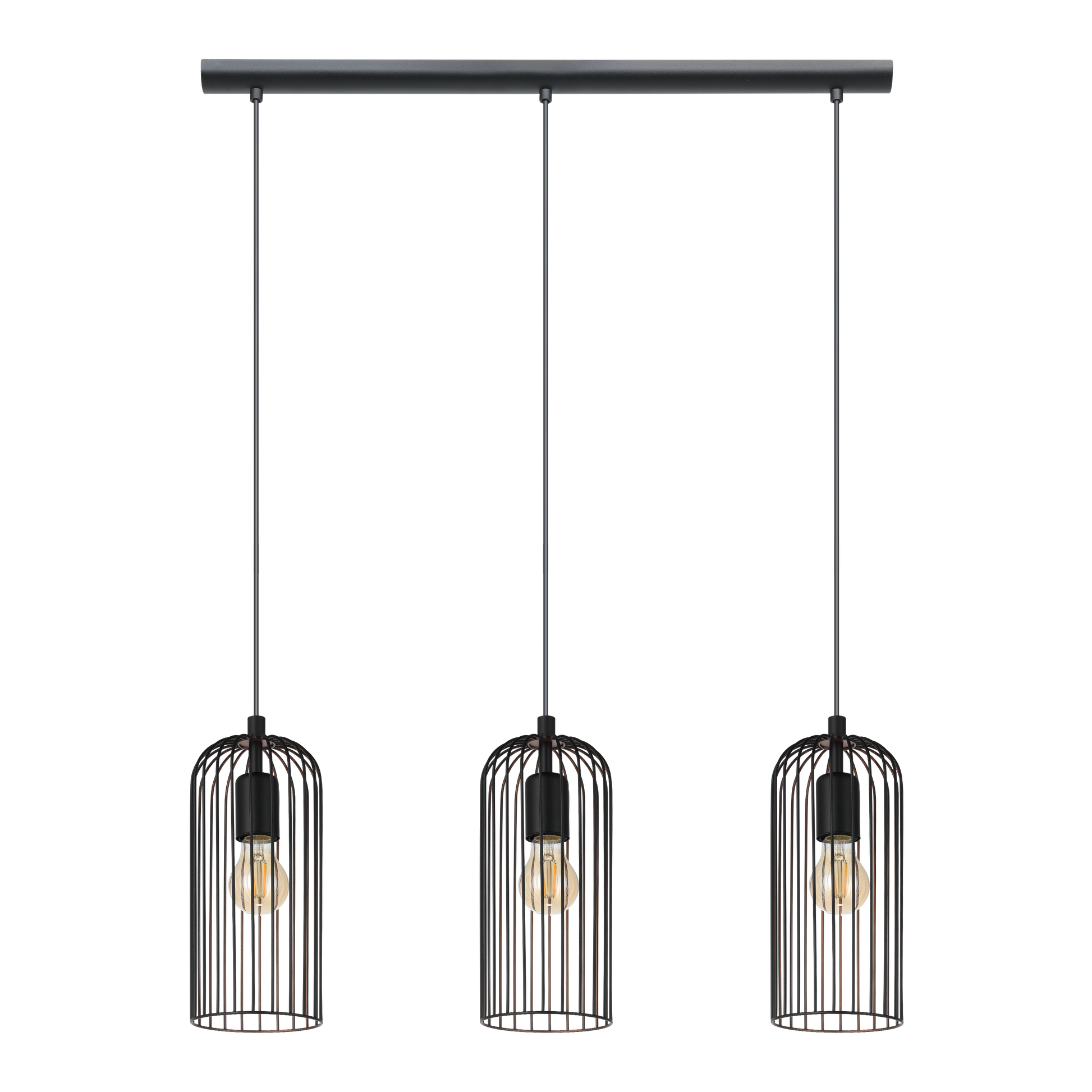 Осветително тяло висящо ROCCAMENA Black 110CM
