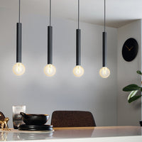 Lustra Suspendată CORTENOVA Black 110CM NEAGRA / SUSPENDATE / 110CM Chandeliers