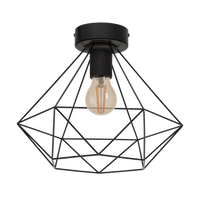 Осветително тяло TARBES Black Ø32.5CM Eglo