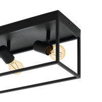 Осветително тяло SILENTINA Black 54CM Eglo