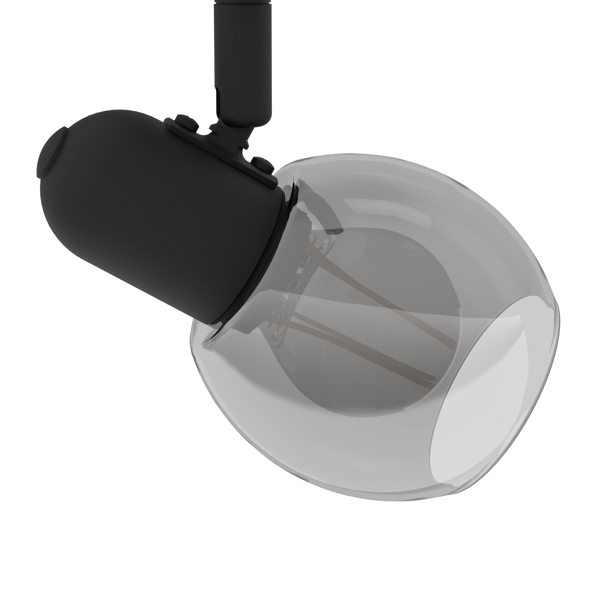 Осветително тяло с 4 регулируеми спота Black POLLICA 64CM