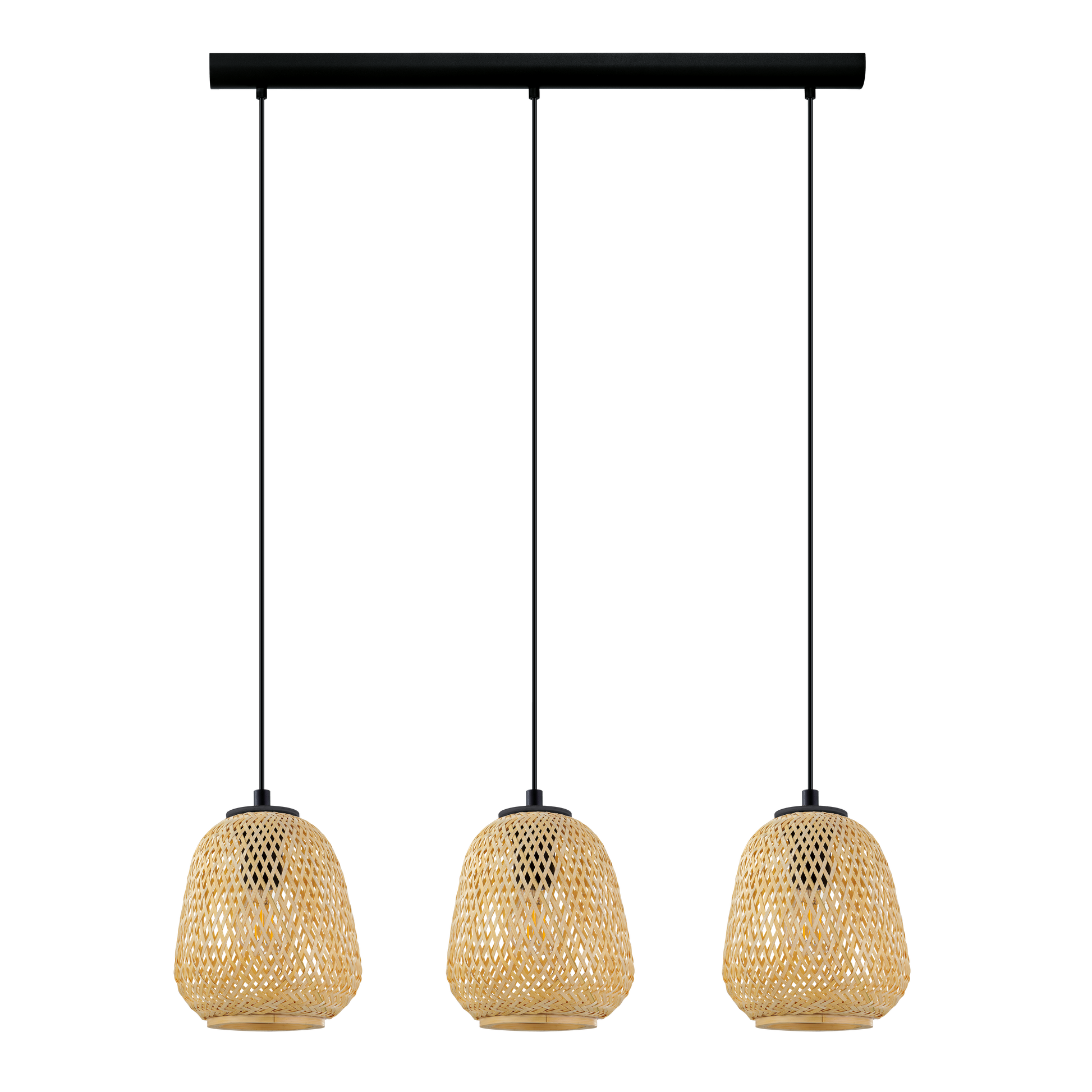 Окачено осветително тяло DEMBLEBY Wood 110CM