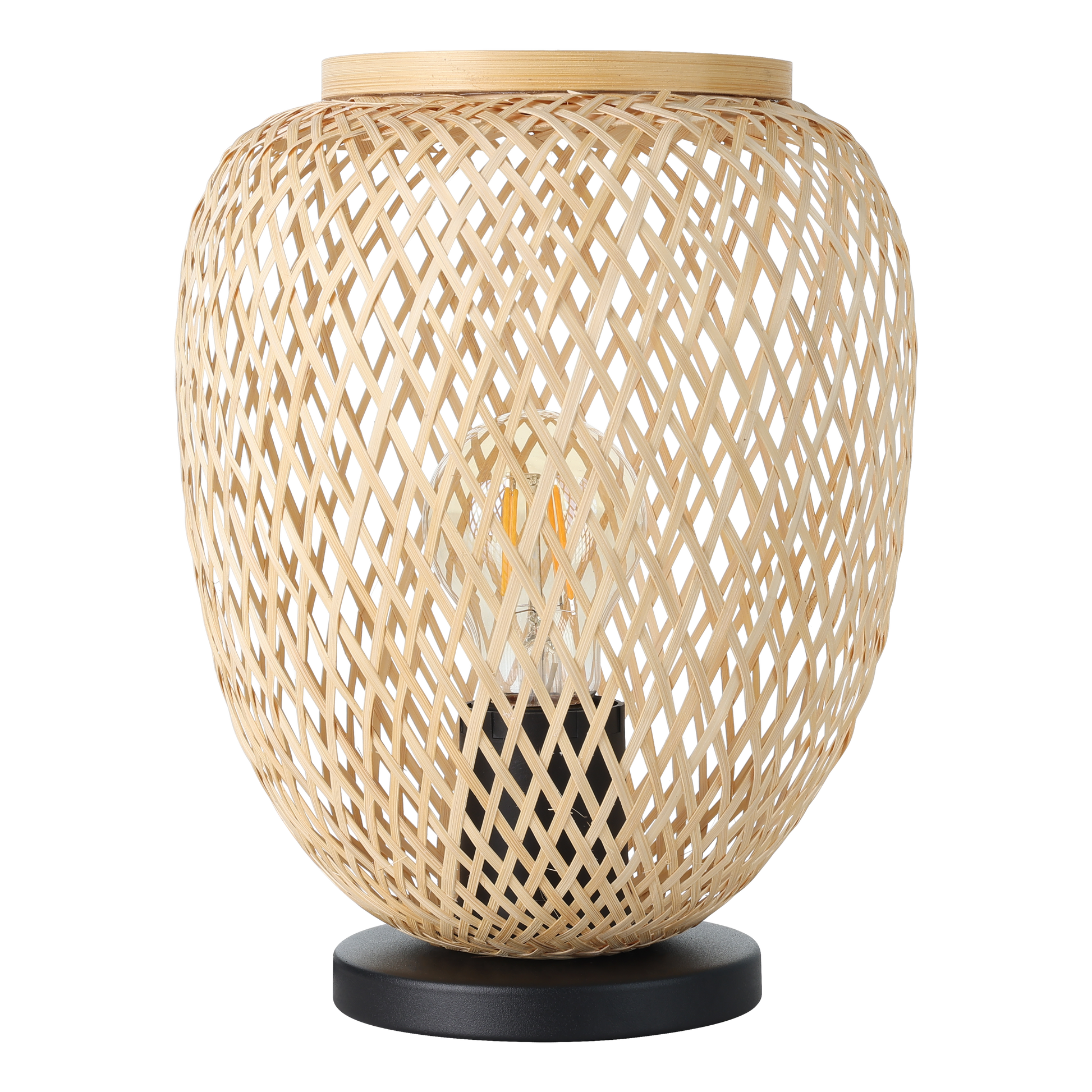 Декоративна лампа DEMBLEBY Wood 25CM