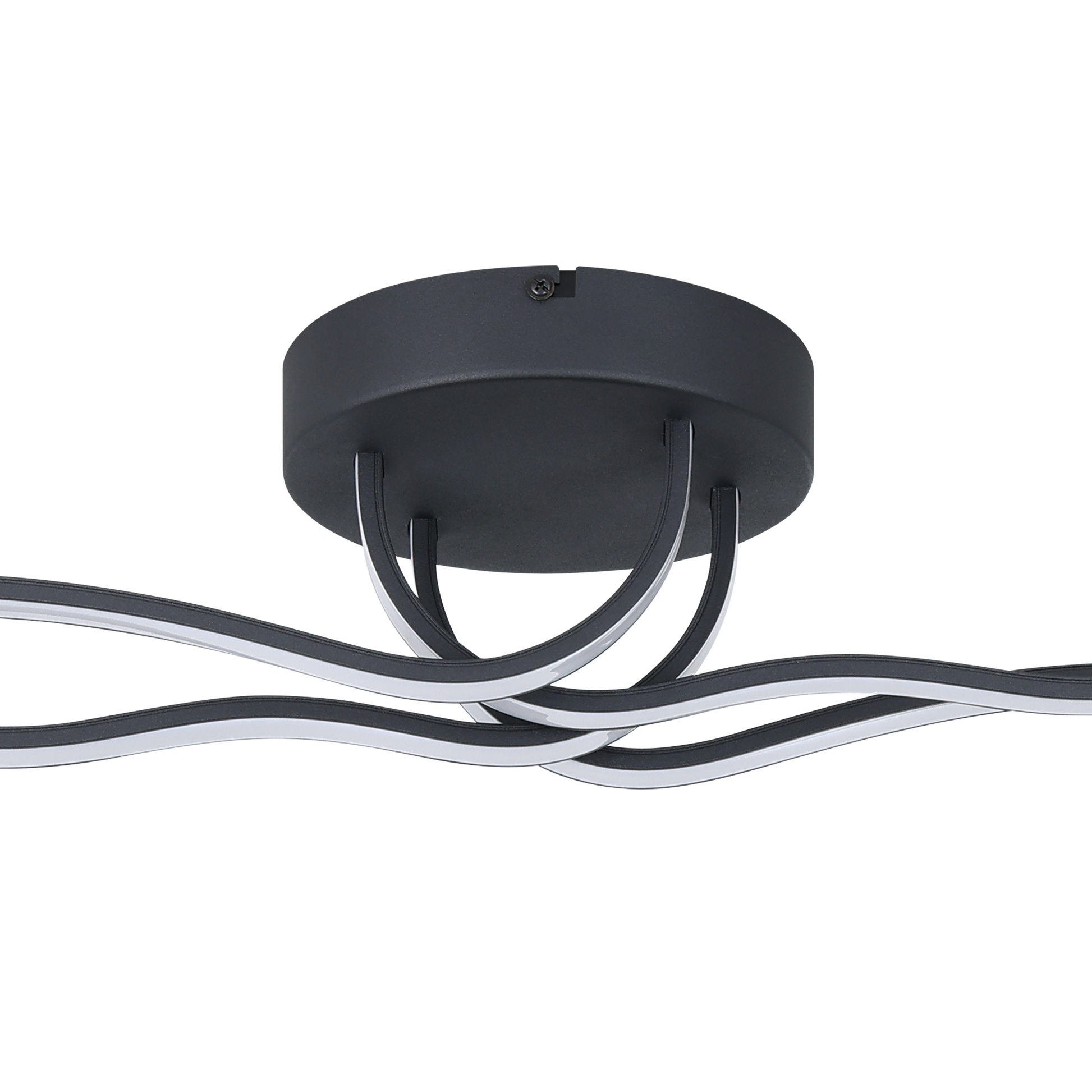 LED осветително тяло RONCADE 1 Black еквивалент 500W Eglo 99322