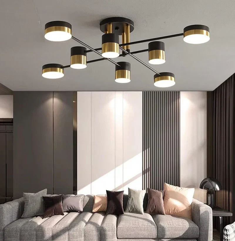 LED осветително тяло Nordic Style Darko Grande еквивалент 600W с дистанционно