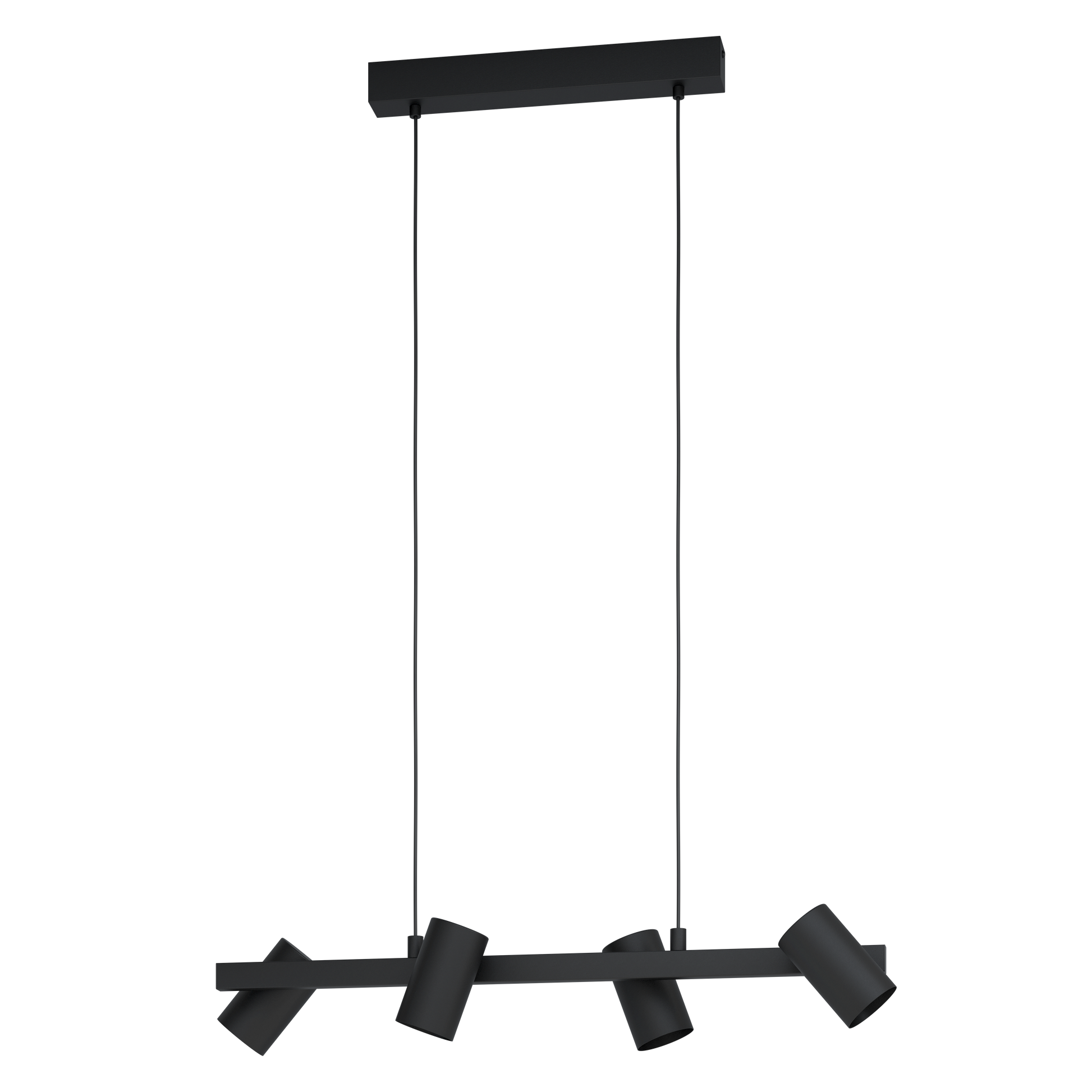 Осветително тяло висящо GATUELA 1 Black 110CM