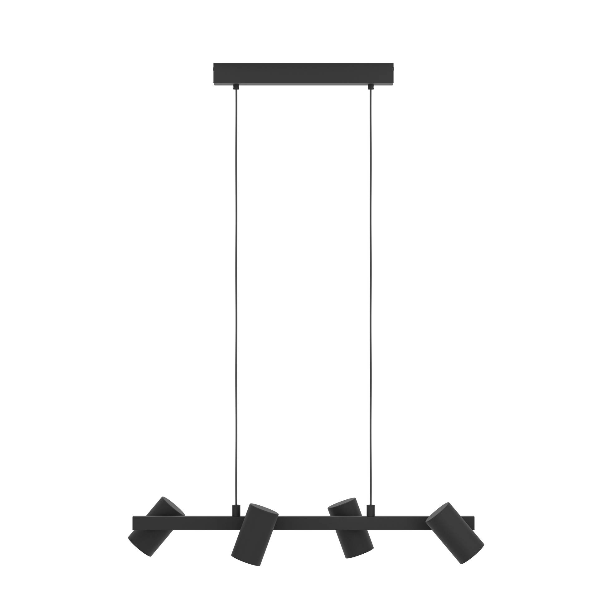 Осветително тяло висящо GATUELA 1 Black 110CM
