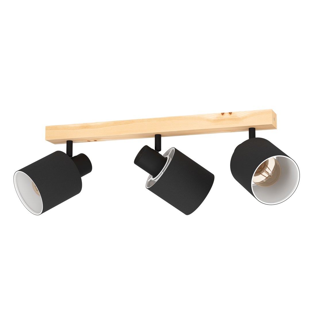 Осветително тяло BATALLAS Black & Brown