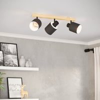 Осветително тяло BATALLAS Black & Brown