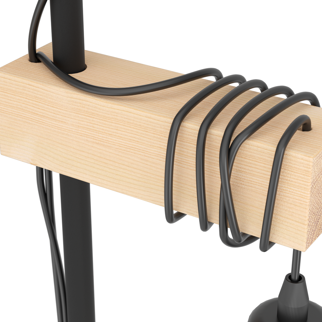 Лампадар TOWNSHEND Black & Brown 167CM Eglo