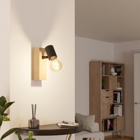 Аплик TOWNSHEND 3 Black & Brown Eglo