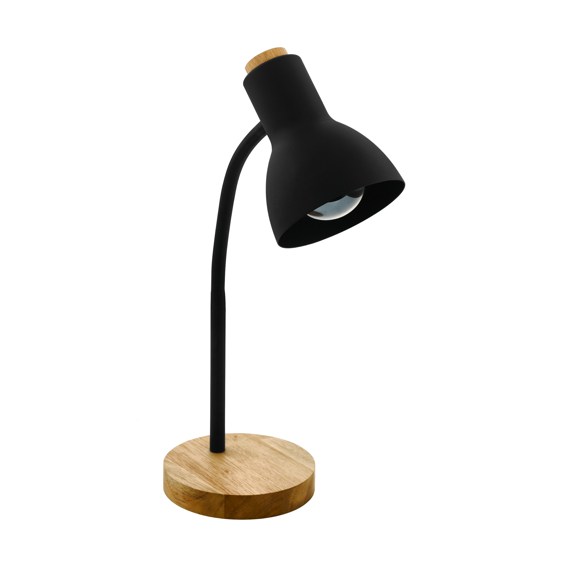 Настолна лампа VERADAL Black & Brown 49CM Eglo
