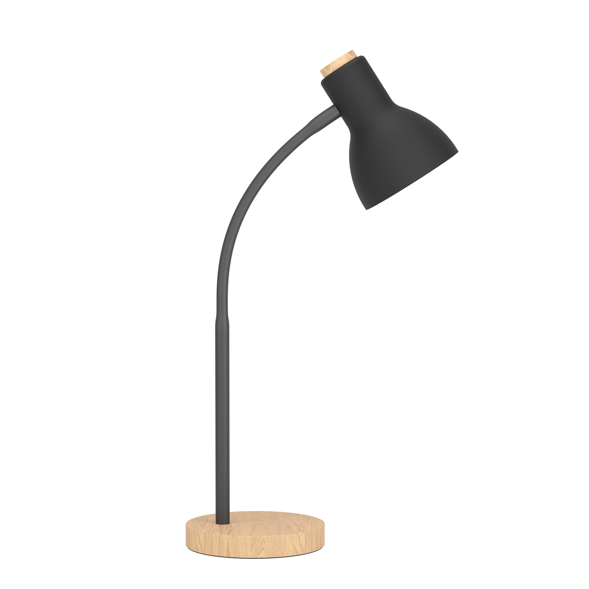 Настолна лампа VERADAL Black & Brown 49CM Eglo
