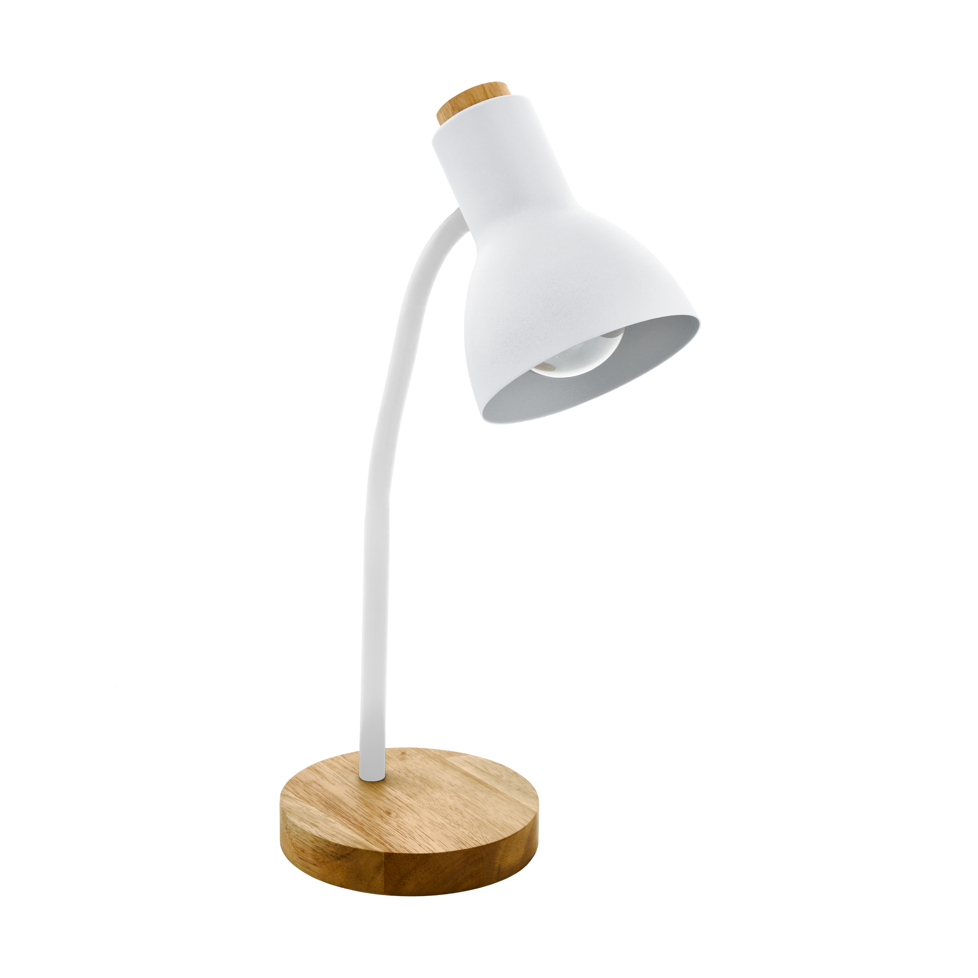 Нощна лампа VERADAL White & Wood 49CM Eglo